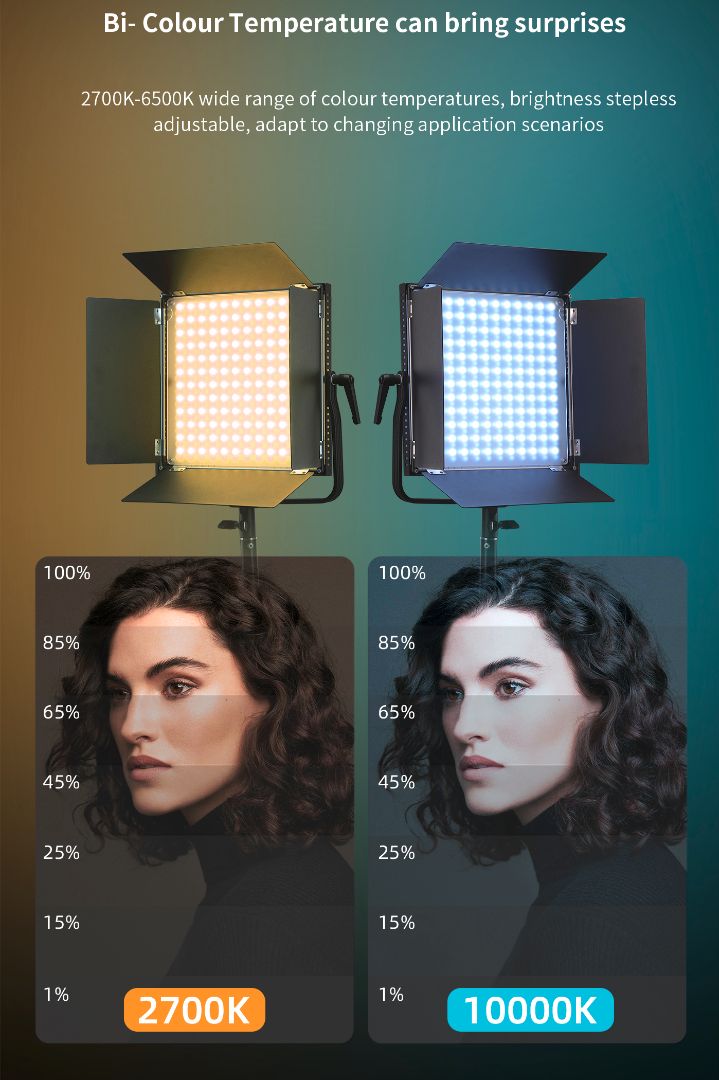Visico FT-650RX (Power 60W) RGB Panel Light - 9